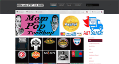 Desktop Screenshot of momandpopteeshop.com